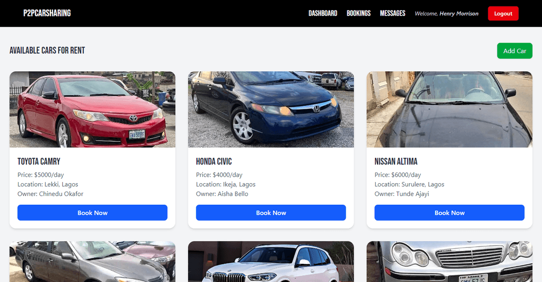 Car Rental App